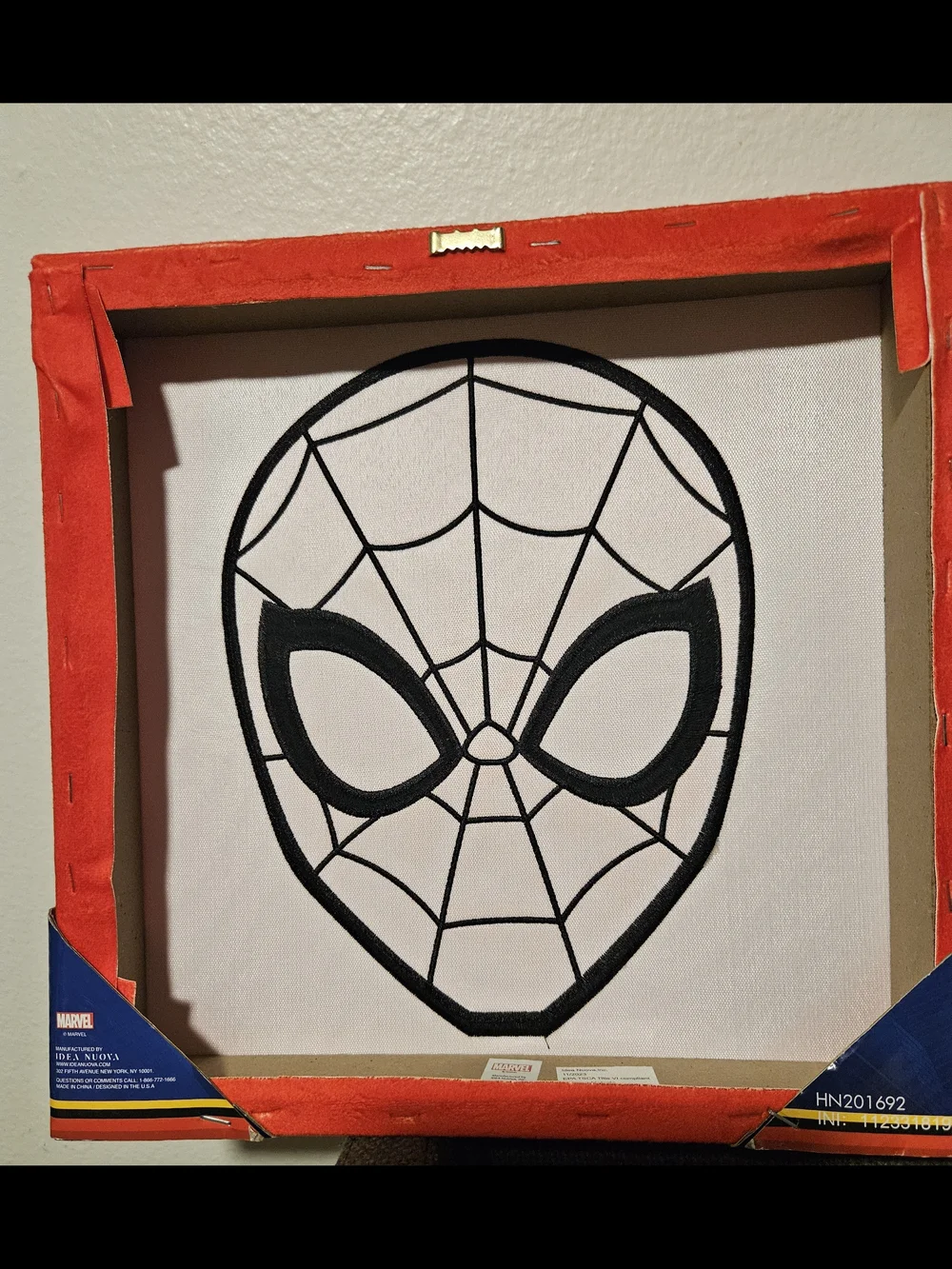 Marvel Spider-Man Plush Textured Wall Art